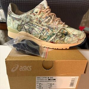 Asics Gel-Lyte III OG in Green and Blue
